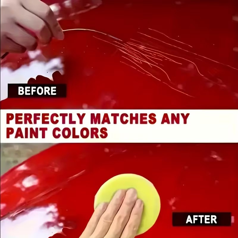 Wheeltechpro scratch remover before and after result